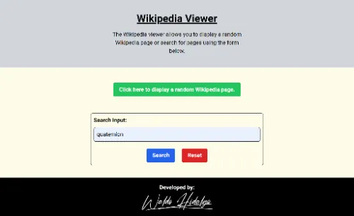 wikipedia viewer